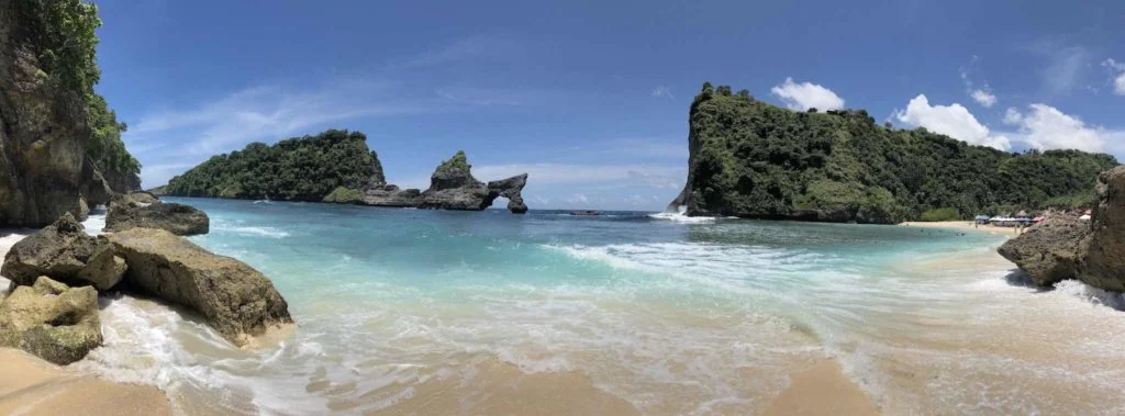 Atuh Beach Nusa Penida Panorama