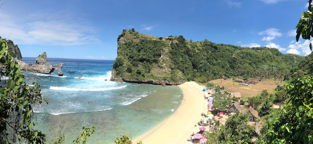 Atuh Beach left side Nusa Penida