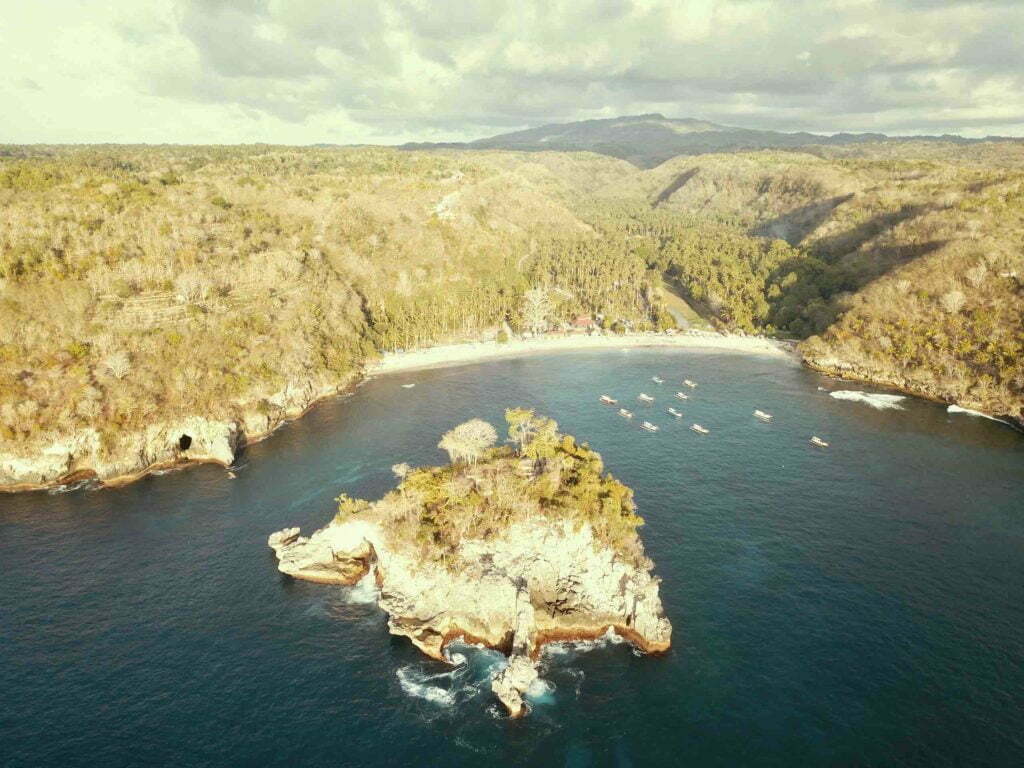 Crystal Bay Nusa Penida Bali Drone