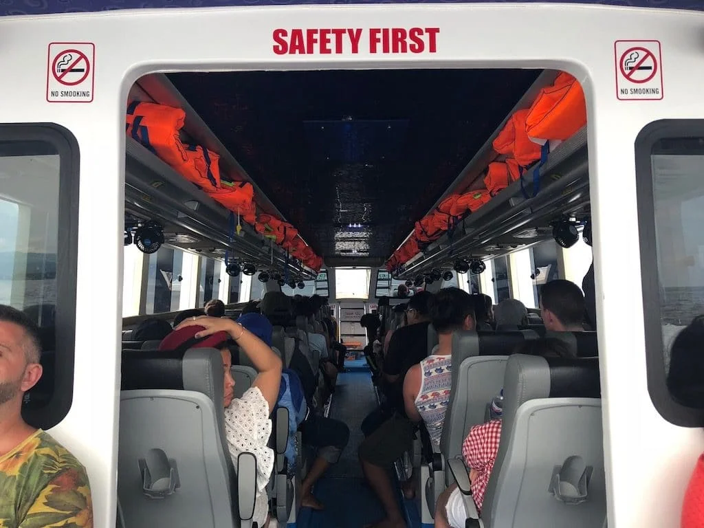 Fastboat to get to Nusa Penida from Bali