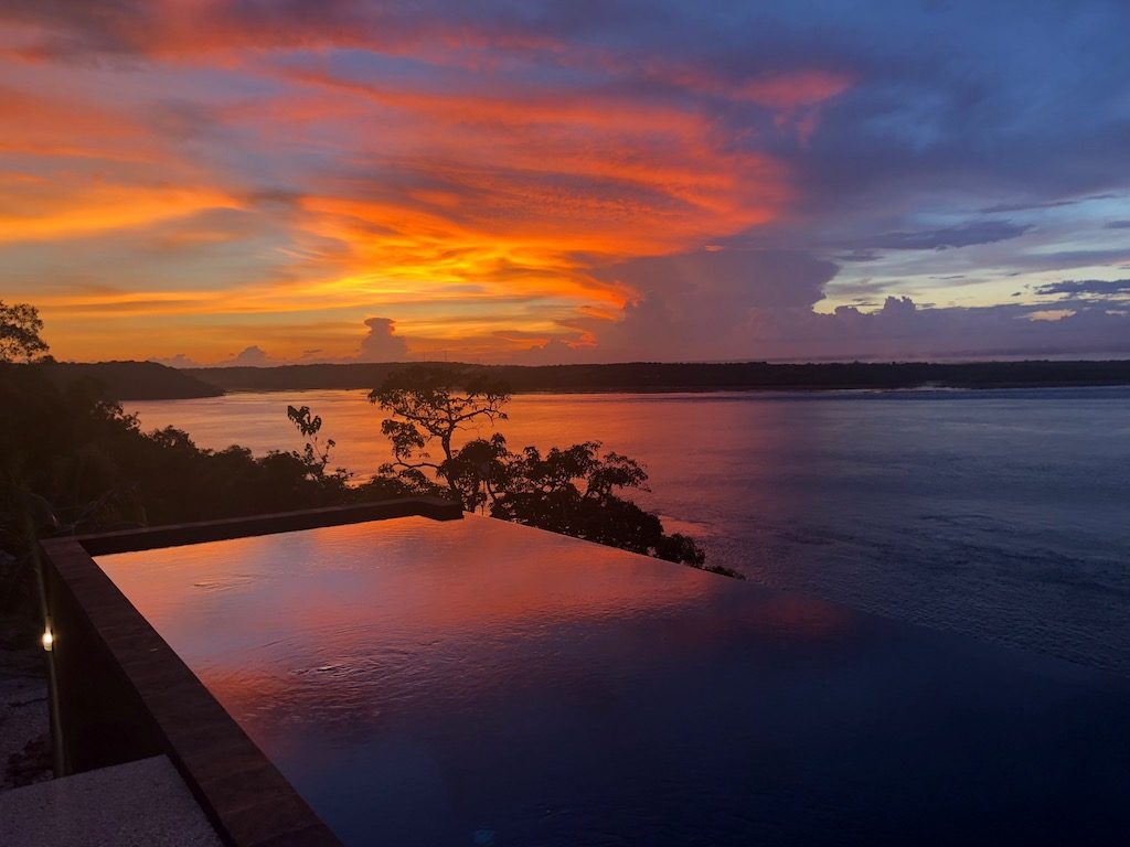 Sunset Warnakali dive center Nusa Penida