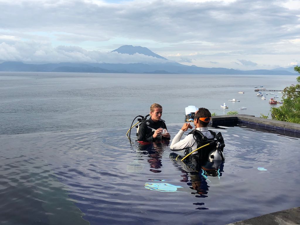 Discovery dive in Warnakali pool