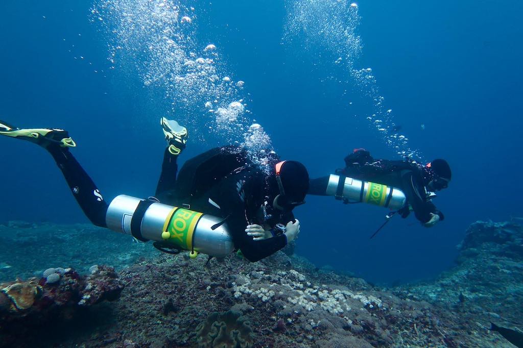 Nitrox Sidemount Nusa Penida Bali