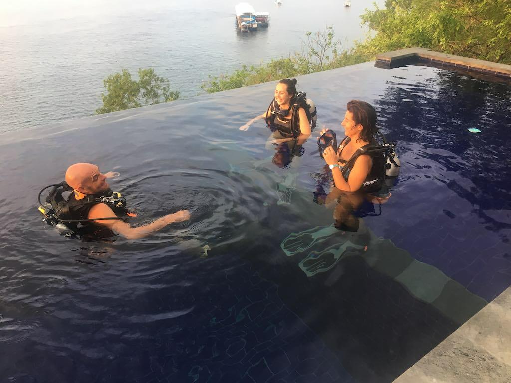 Warnakali pool Nusa Penida Bali