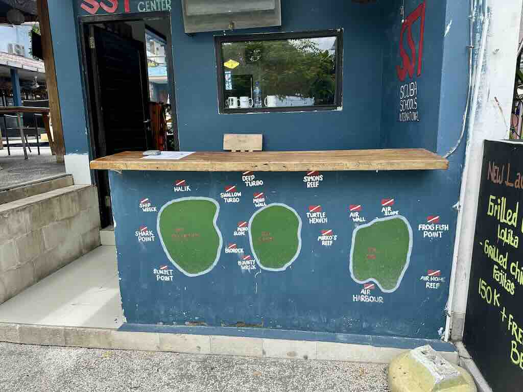 Gili Islands dive sites Lombok